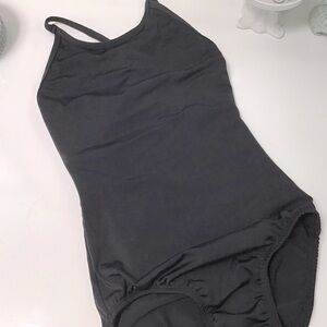 Alexandra Dancewear Classic Black Leotard S EUC!
